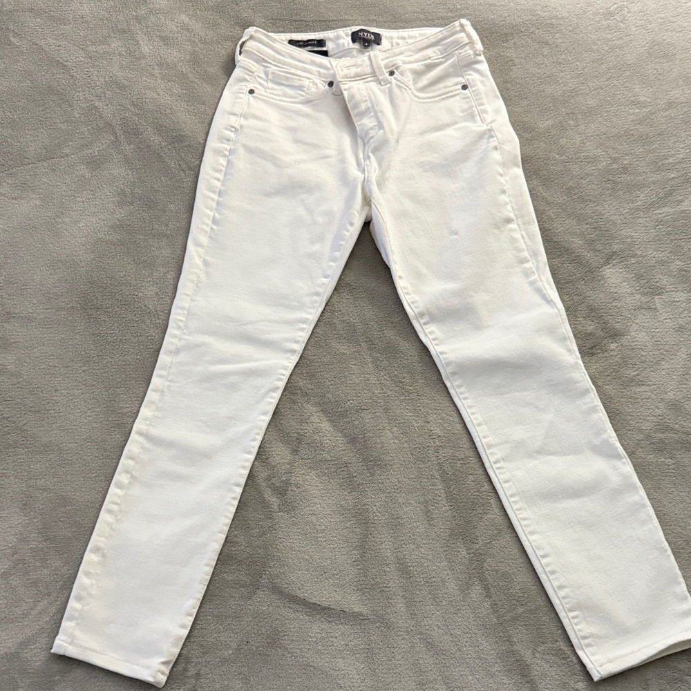 NYDJ Women's White Skinny Jeans - Lift & Tux Technology, SZ 4